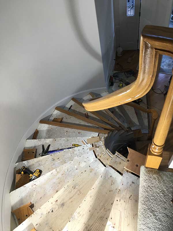 Hardwood Staircase