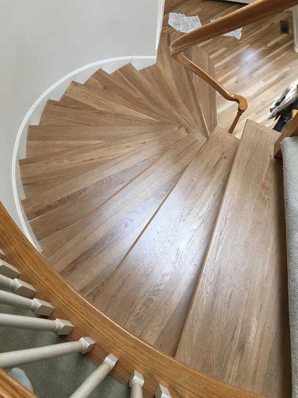 Hardwood Staircase